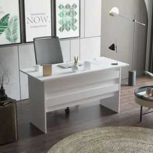 Hanah Home Sada kancelářského nábytku Brogr III bílá