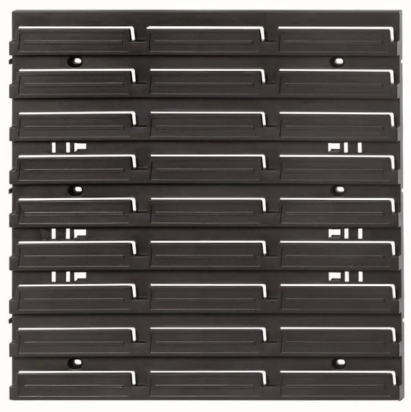 Prosperplast Sada montážních panelů 2 ks BENER 38,6 x 1,8 x 39 cm černá
