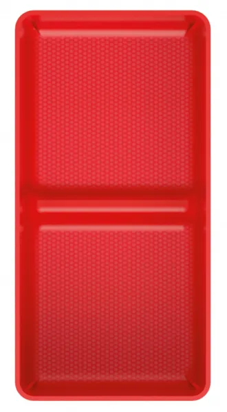 Prosperplast Sada úložných boxů 5 ks UNITEX 11 x 5,5 x 13,2 cm červená
