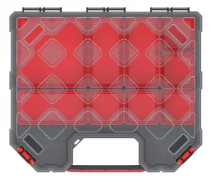 Prosperplast Sada organizérů 5 ks TAMON 41,5 x 29 x 29 cm černo-červená