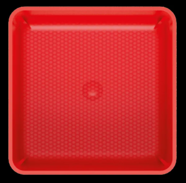 Prosperplast Sada úložných boxů 7 ks UNITEX 5,5 x 5,5 x 16,5 cm červená