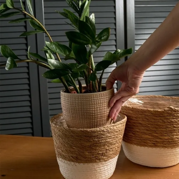 Tutumi Súprava úložných košov BOHO 2 kusy