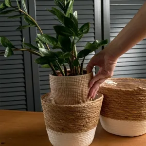 Tutumi Súprava úložných košov BOHO 2 kusy
