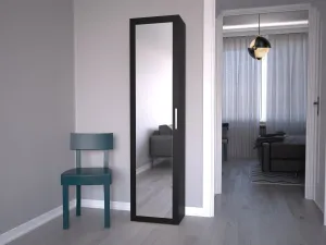 TP Living Šatníková skriňa DUO matná čierna