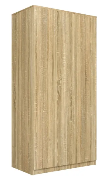 TP Living Šatníková skriňa Malva 90 cm dub sonoma