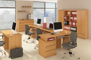 Ak furniture Šatníková skriňa Star 90 cm jelša