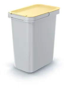 Prosperplast Set odpadkových košov SYSTEM 4x12 l popolavo šedý