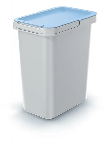 Prosperplast Set odpadkových košov SYSTEM 4x12 l popolavo šedý