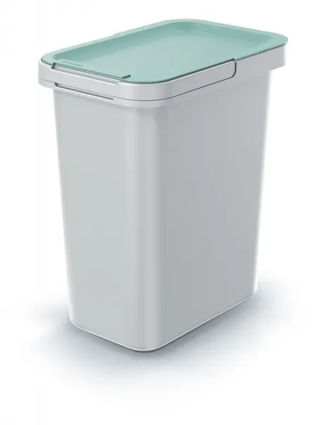 Prosperplast Set odpadkových košov SYSTEM 4x12 l popolavo šedý