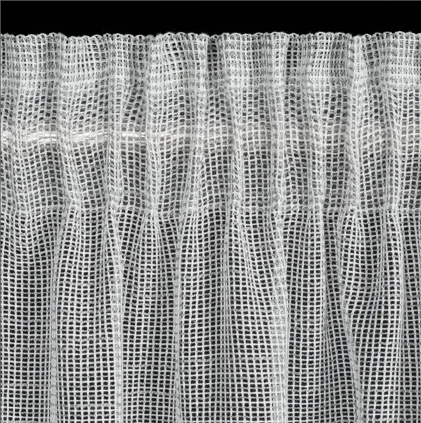 DekorStyle Síťová záclona KIM 140x300 stříbrná