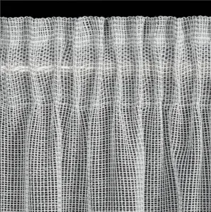DekorStyle Síťová záclona KIM 140x300 stříbrná