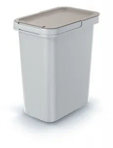 Prosperplast Set odpadkových košov SYSTEM 4x12 l popolavo šedý