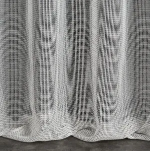 DekorStyle Síťová záclona KIM 140x300 stříbrná
