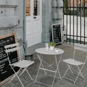 Ak furniture Skládací sada zahradního nábytku ORION šedá