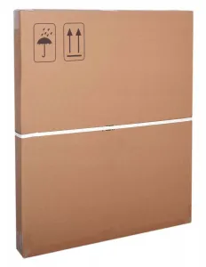Cateringový stôl RICO skladací v kufríku - 152 cm - biely