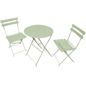 Ak furniture Skládací sada zahradního nábytku ORION zelená