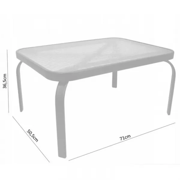 Garden Line Set zahradního nábytku Gota černý