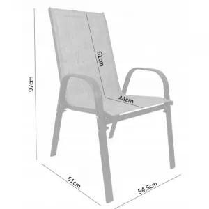 Garden Line Set zahradního nábytku Gota černý