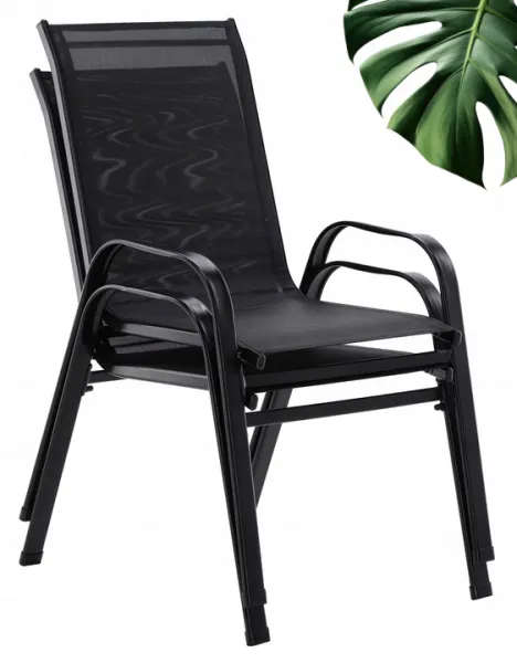 Garden Line Set zahradního nábytku Gota černý