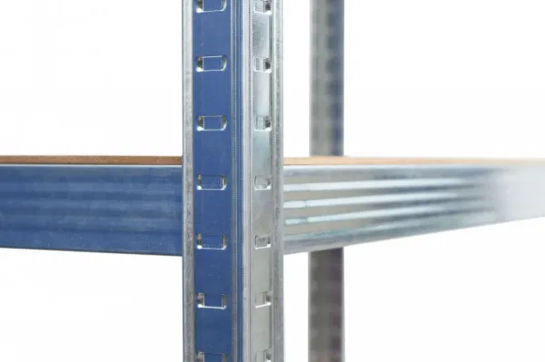 TZB Skladový regál Max 5 políc strieborno-hnedý