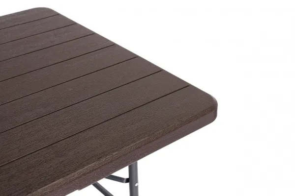 MODERNHOME Skládací cateringový stůl Impro 180 cm hnědý