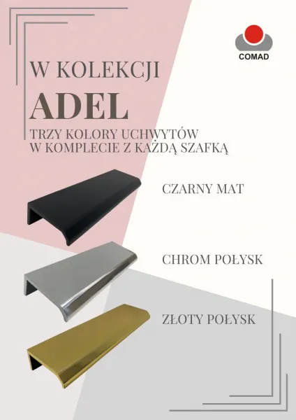 Comad Skříňka pod umyvadlo Casad 80 cm černá