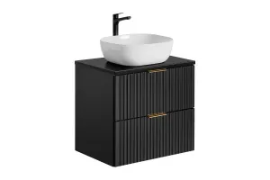 Comad Skříňka pod umyvadlo Casad 60 cm černá