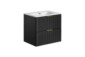Comad Skříňka pod umyvadlo Casad 60 cm černá