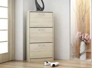 TP Living Skrinka na topánky PAULA svetlý dub