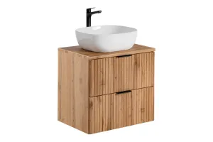 Comad Skříňka pod umyvadlo Casad 60 cm hnědá