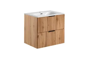 Comad Skříňka pod umyvadlo Casad 60 cm hnědá
