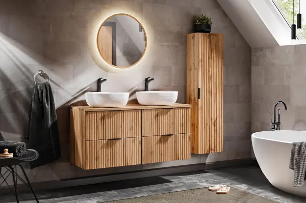 Comad Skříňka pod umyvadlo Casad 60 cm hnědá