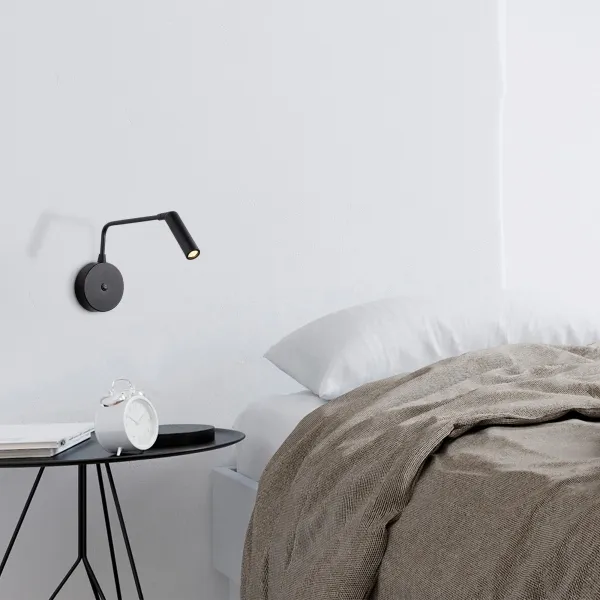 Opviq Nástenná lampa Ugur čierna