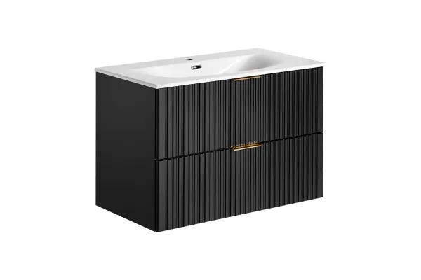 Comad Skříňka pod umyvadlo Casad 80 cm černá