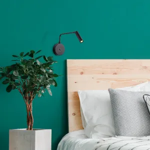 Opviq Nástenná lampa Ugur čierna