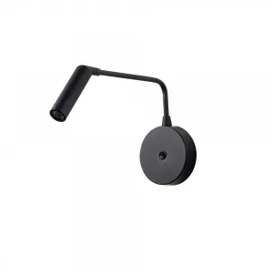 Opviq Nástenná lampa Ugur čierna