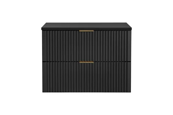 Comad Skříňka pod umyvadlo Casad 80 cm černá