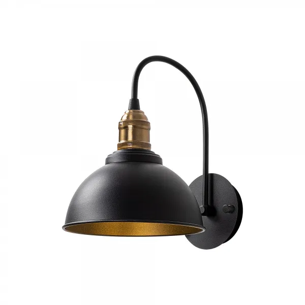 Opviq Nástenná lampa Varzan čierna
