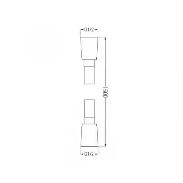 Sprchová súprava podomietková MEXEN CUBE DR02 25 cm čierna