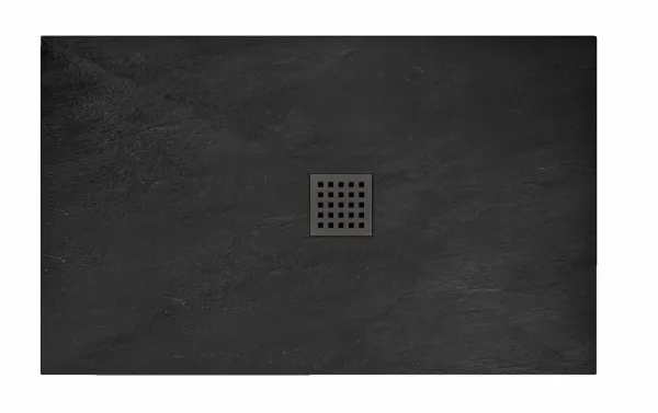 REA - Sprchová vanička Black Rock 90x120 čierna REA-K4580
