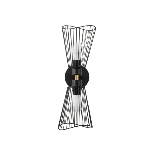Opviq Nástenná lampa Zeyno čierna