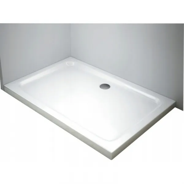 Sprchová vanička MEXEN SLIM 120x90 cm + sifón biela