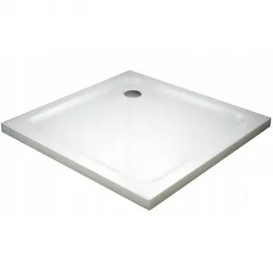 Sprchová vanička MEXEN SLIM 80x80 cm + sifón biela