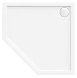 Sprchová vanička Rea DIAMOND 80x80 cm biela