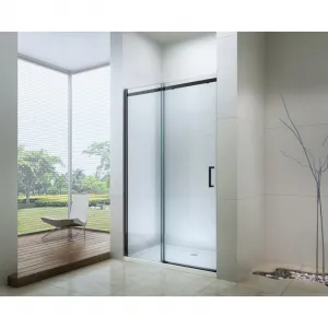 Sprchové dvere MEXEN OMEGA čierne, 150 cm