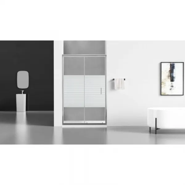 Sprchové dvere MEXEN Apia 90cm strieborné