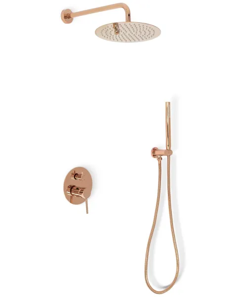 REA REA - Sprchový set pod omietku Lungo růžovězlatý REA-P4111