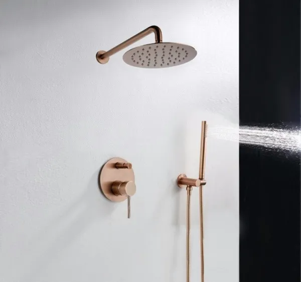 REA REA - Sprchový set pod omietku Lungo růžovězlatý REA-P4111