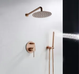 REA REA - Sprchový set pod omietku Lungo růžovězlatý REA-P4111