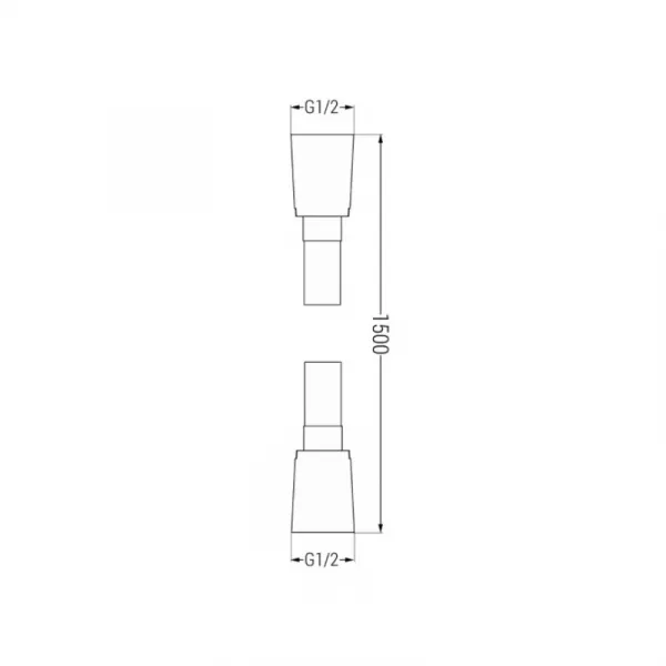 Sprchový set podomietkový MEXEN CUBE DR02 25 cm chróm